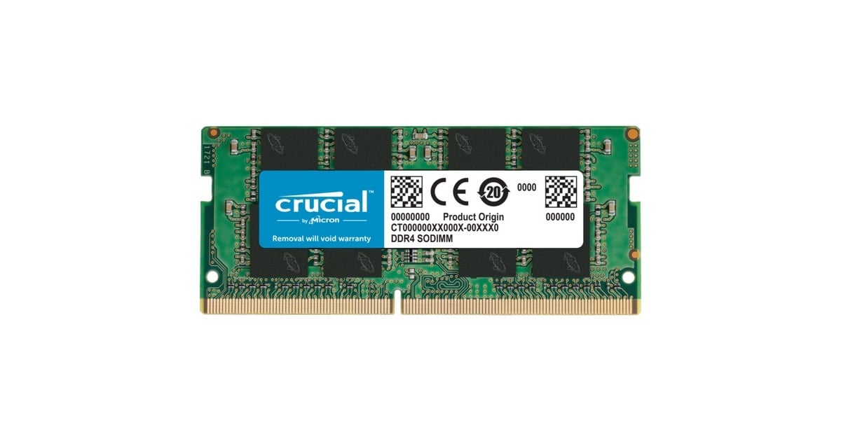 Crucial DDR4-3200 SODIMM 32GB( 安い 2x16GB) CT16G4SFS832A Crucial