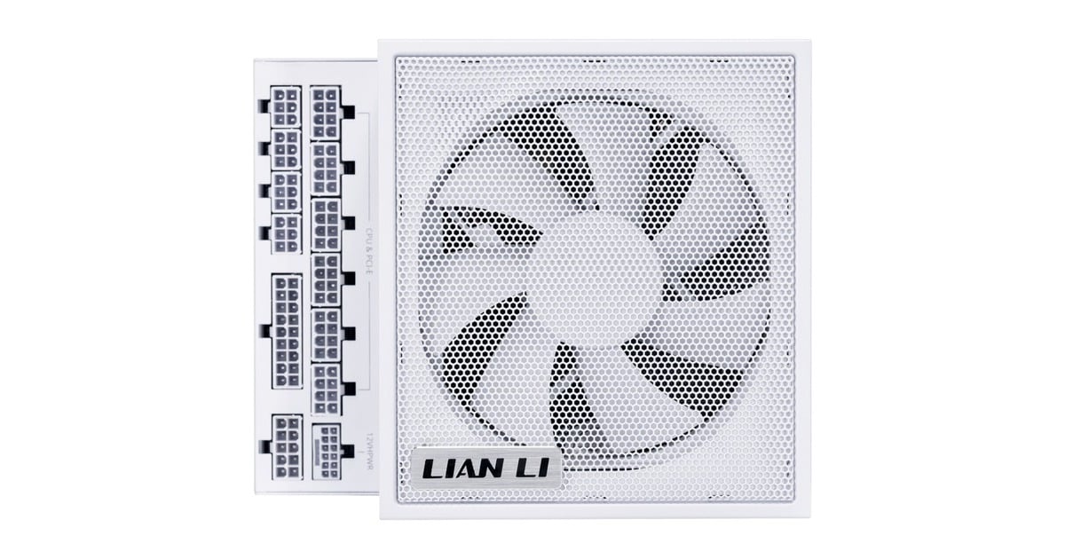 Lian Li EDGE EG1000 1000W White, PC-Netzteil weiß, 1000 Watt