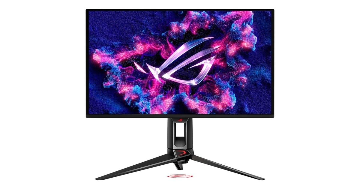 美品　ASUS ROG Swift OLED PG27UCDM　26.5インチ ASUS ROG Swift OLED PG27UCDM, Gaming-Monitor 68.6 cm (26.5 Zoll