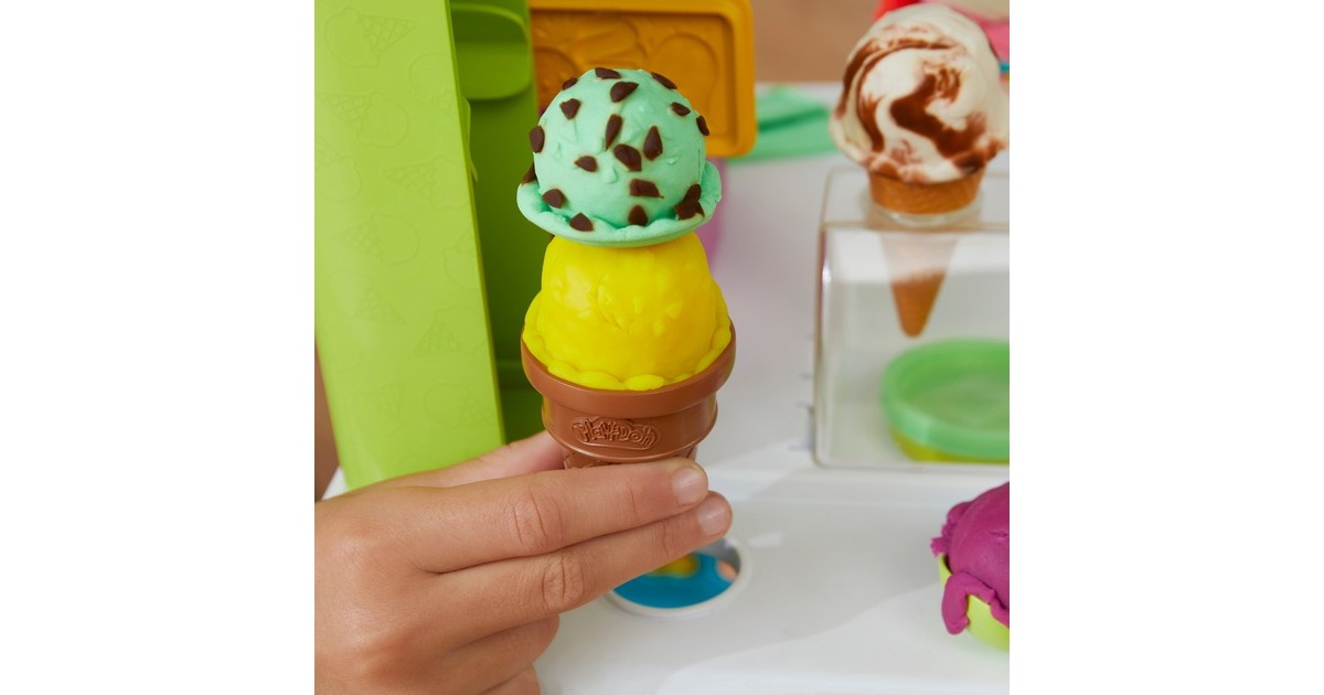 Hasbro Play-Doh Großer Eiswagen, Kneten