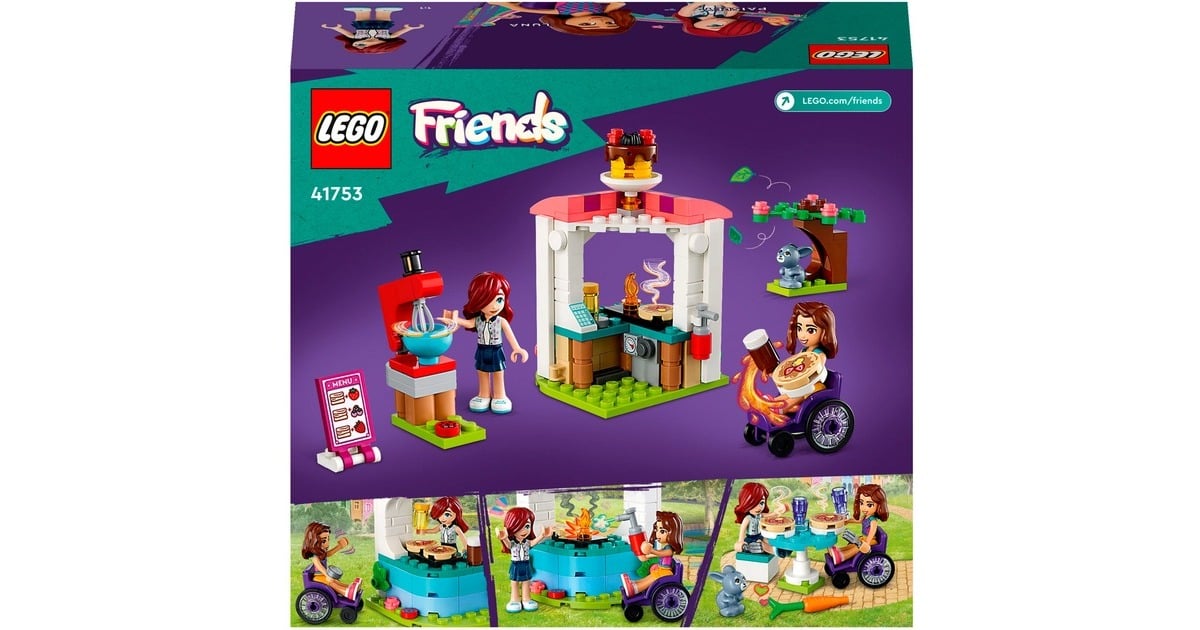 LEGO 41753 Friends Pfannkuchen-Shop, Konstruktionsspielzeug