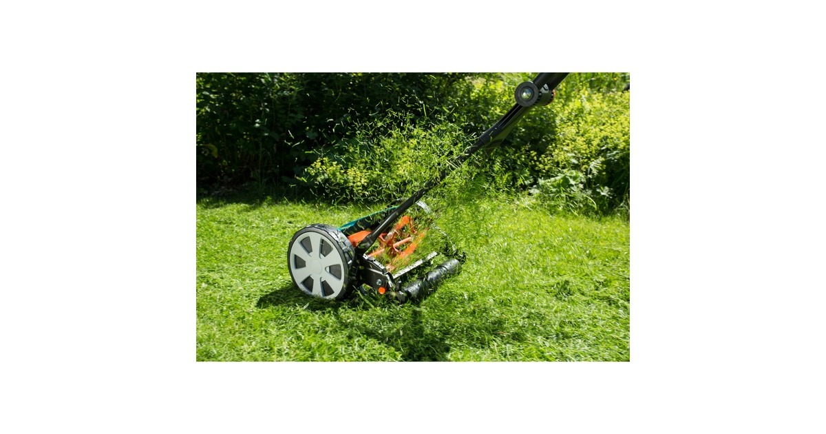 GARDENA Classic Spindelmäher 330 schwarz/türkis
