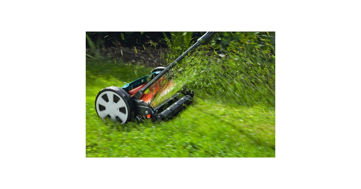 GARDENA Classic Spindelmäher 400 türkis