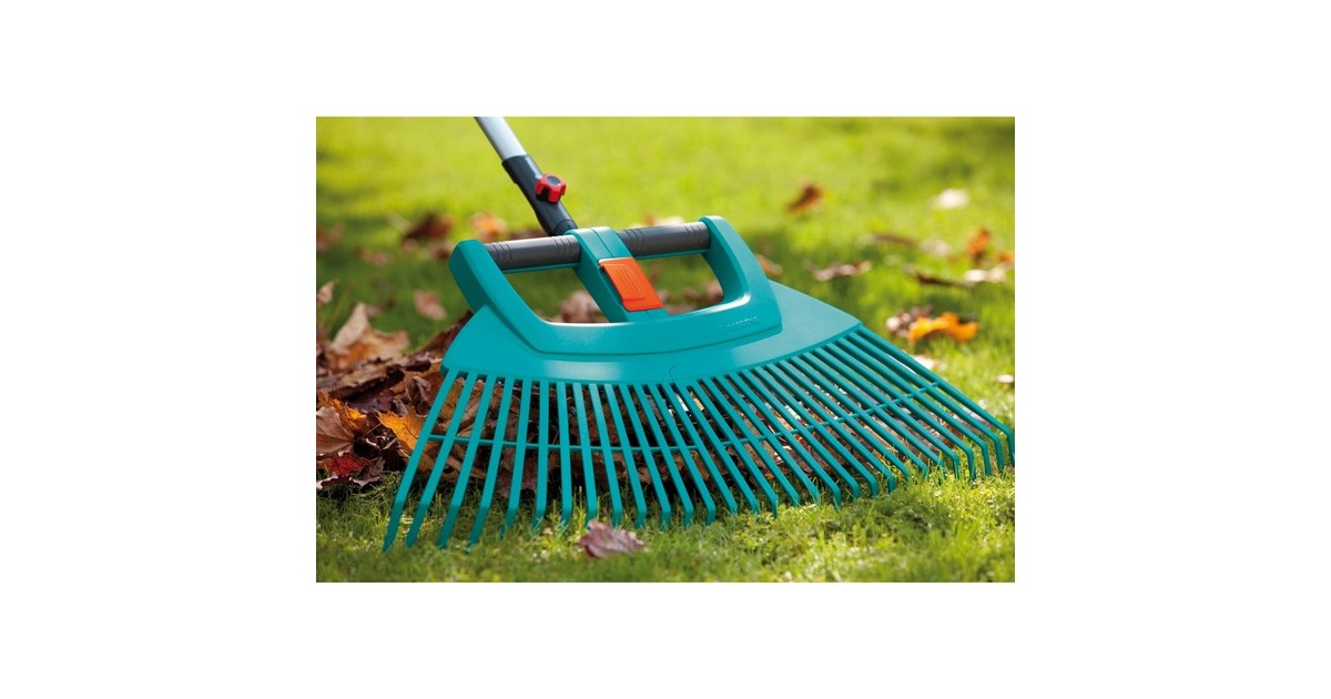 GARDENA combisystemKunststoffFächerbesen XXL vario, Sortiment mit
