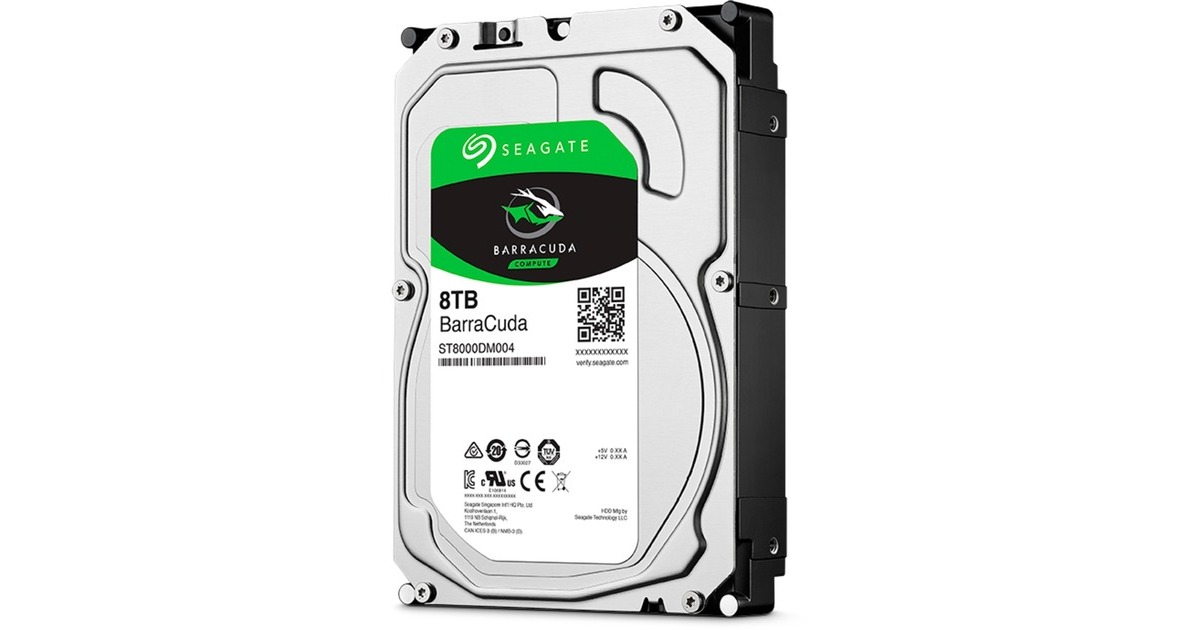 ☆SEAGATE ST8000DM004 [8TB SATA600]★正常150 Seagate ST8000DM004 8 TB, Festplatte SATA 6 Gb/s, 3,5