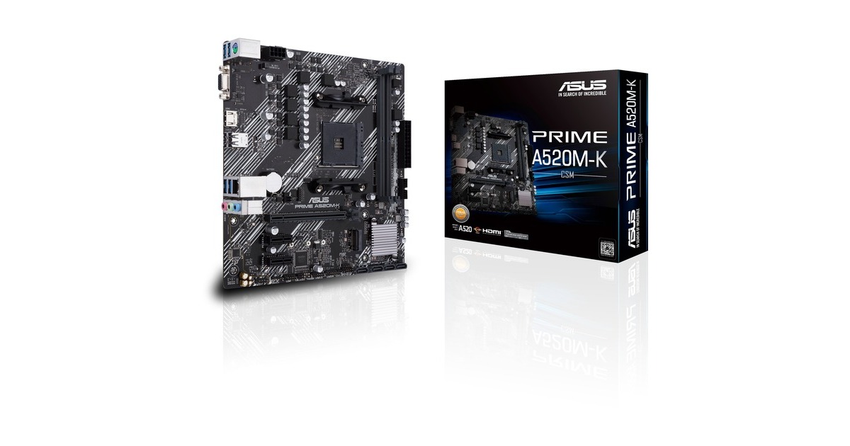 ASUS A520M-K Ryzen 5600 + Windows 11DSP版 ASUS A520M-K Ryzen 5600 + Windows 11DSP版