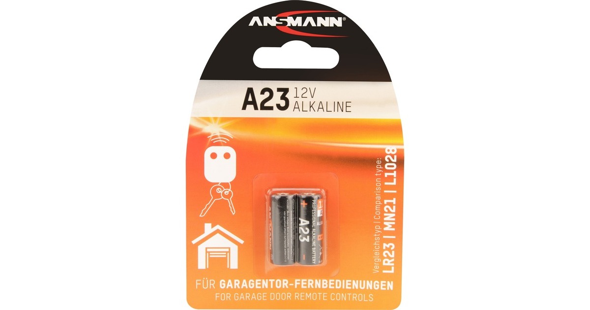 Ansmann A23/LR23, Batterie