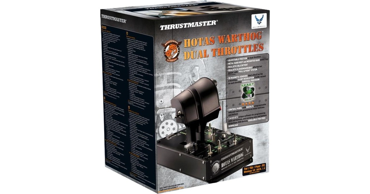 その他 THRUSTMASTER HOTAS Warthog Dual Throttle Amazon.co.jp: 【国内正規品】Thrustmaster スラストマスター デュアル