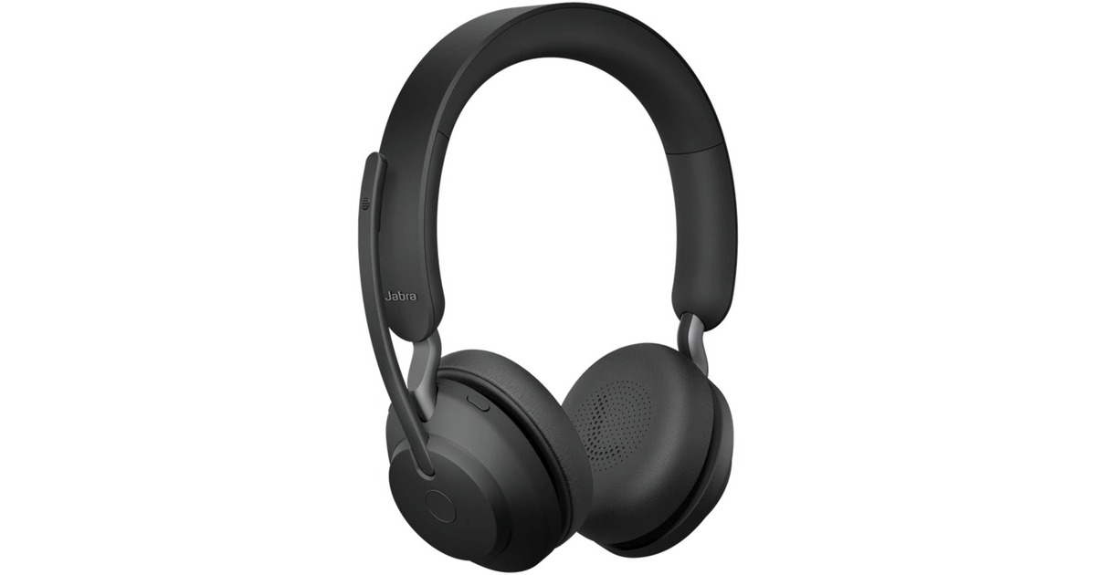 Jabra Evolve2 65, Headset schwarz, UC, USB-A