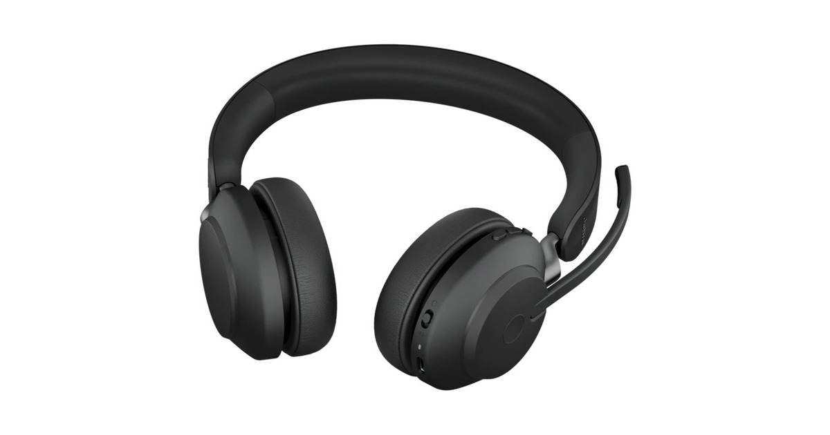 Jabra Evolve2 65, Headset schwarz, Microsoft Teams, USB-C