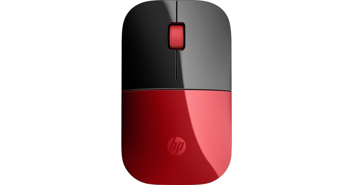 HP Z3700 Wireless Maus schwarz/rot