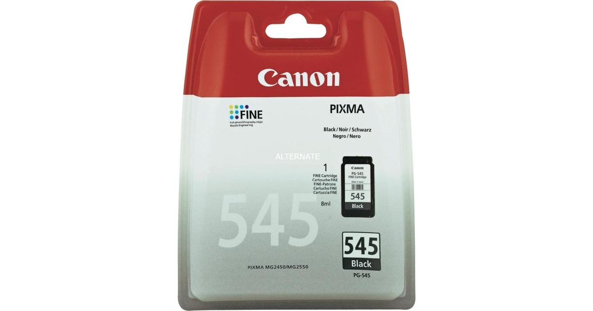Original Canon PG-545 / 8287B001 Druckkopf Schwarz, 17,75