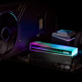 ADATA DIMM 16 GB DDR5-6400, Arbeitsspeicher schwarz, AX5U6400C3216G-CNKRBK, XPG NOVAKEY RGB Black, INTEL XMP, AMD EXPO