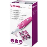 Beurer MP 44 Maniküre-/Pediküre-Set, Nagelpflege pink/weiß, inkl. Nagelpflegeset