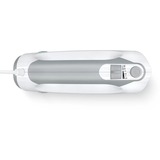 Bosch Handmixer ErgoMixx MFQ364V0 weiß/grau, 450 Watt, mit Mixfuß, Becher und Vakuum-System