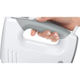 Bosch Handmixer ErgoMixx MFQ364V0 weiß/grau, 450 Watt, mit Mixfuß, Becher und Vakuum-System