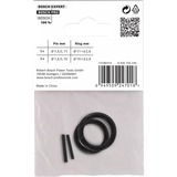 Bosch Set Haltering und Stift, für PRO Impact Steckschlüssel 1/4", Sicherung schwarz, 4-teilig
