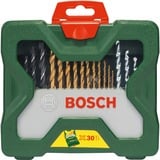 Bosch X-Line Titanium Bohrer- und Schrauber-Set, 30-teilig, Bohrer- & Bit-Satz grün