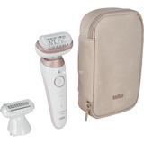 Braun Silk-épil 9-030 3D SensoSmart, Epiliergerät weiß/roségold