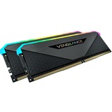 Corsair DIMM 64 GB DDR4-3600 (2x 32 GB) Dual-Kit, Arbeitsspeicher schwarz, CMN64GX4M2Z3600C18, Vengeance RGB RT, INTEL XMP