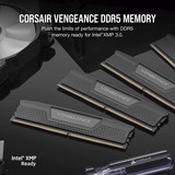 Corsair DIMM 96 GB DDR5-5600 (4x 24 GB) Quad-Kit, Arbeitsspeicher schwarz, CMK96GX5M4B5600C40, Vengeance, INTEL XMP