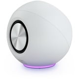 Creative Pebble SE , PC-Lautsprecher weiß, Bluetooth 5.3, USB-C, Klinke, RGB