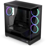 ENDORFY Fishtank 6000 Corona , Tower-Gehäuse schwarz, Tempered Glass x 2
