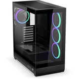 ENDORFY Fishtank 6000 Corona , Tower-Gehäuse schwarz, Tempered Glass x 2