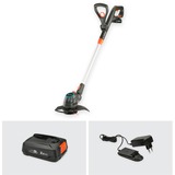 GARDENA Akku-Rasentrimmer ComfortCut 23/18V P4A, Ready-To-Use Set grau/orange, Li-Ion Akku 2,5Ah P4A, POWER FOR ALL ALLIANCE