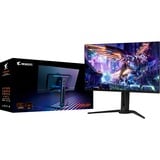 GIGABYTE AORUS FO32U2P, Gaming-Monitor 80.3 cm (31.5 Zoll), schwarz, UltraHD/4K, QD-OLED, DP 2.1 UHBR20, 240Hz Panel