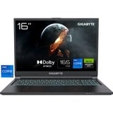 GIGABYTE G6 KF-73DE854KH, Gaming-Notebook grau, Intel® Core™ i7-13700H, NVIDIA GeForce RTX 4060, 16 GB DDR5, 1 TB (1 TB SSD), Windows 11 Home 64-Bit