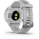 Garmin Forerunner 55, Smartwatch hellgrau/schwarz, 42 mm, Silikon-Armband