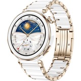 Huawei Watch GT5 PRO 42mm (Jana-B29C), Smartwatch weiß, Gehäuse aus Keramik, weißes Armband aus Keramik-Titan