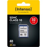 Intenso Secure Digital SDHC Card 32 GB, Speicherkarte Class 10