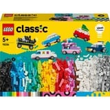 LEGO 11036 Classic Kreative Fahrzeuge, Konstruktionsspielzeug 