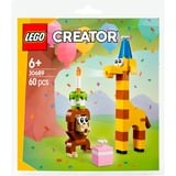 LEGO 30689 Creator Geburtstagspartytiere, Konstruktionsspielzeug Polybag