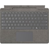 Microsoft Surface Pro Keyboard mit Stiftaufbewahrung for Business, Tastatur platin, DE-Layout, für Surface Pro 10/9/8/X for Business, inkl. Surface Slim Pen 2