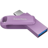 SanDisk Ultra Dual Drive Go USB Type-C 512 GB, USB-Stick lila, USB-A 3.2 Gen 1, USB-C 3.2 Gen 1