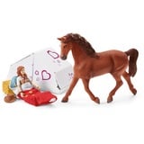 Schleich Horse Club Abenteuer mit Auto und Pferdeanhänger, Spielfahrzeug 