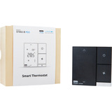 Shelly LinkedGo smartes HVAC-Thermostat, Heizungsthermostat schwarz