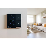Shelly LinkedGo smartes HVAC-Thermostat, Heizungsthermostat schwarz