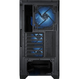 Silentware Flow 110 ARGB , Tower-Gehäuse schwarz, Tempered Glass