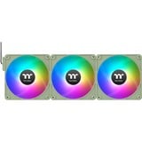 Thermaltake CT120 EX ARGB Sync PC Cooling Fan, Gehäuselüfter hellgrün, 3er Pack, 120 mm