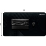be quiet! Mousepad XL, Gaming-Mauspad schwarz