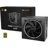 be quiet! Pure Power 13 M 650W, PC-Netzteil schwarz, 1x 12-Pin High Power GPU, 2x PCIe, Kabel-Management , 650 Watt