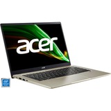 Acer Swift 1 (SF114-34-P6FH), Notebook gold, Windows 10 Home 64-Bit