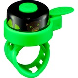 Affenzahn Micro Klingel Panther, Fahrradklingel schwarz/neon-grün