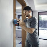 Bosch Professional Akku-Exzenterschleifer GEX 185-LI Professional, 18Volt blau/schwarz, Li-Ion Akku 4,0Ah, Ø 125mm, Koffer