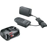 Bosch Starter-Set 18V (PBA 2.5Ah + AL 18V-20) schwarz, Akku + Ladegerät, POWER FOR ALL ALLIANCE