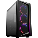 Cooler Master CMP 510, Tower-Gehäuse schwarz, Tempered Glass